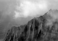 Na Pali Black and White